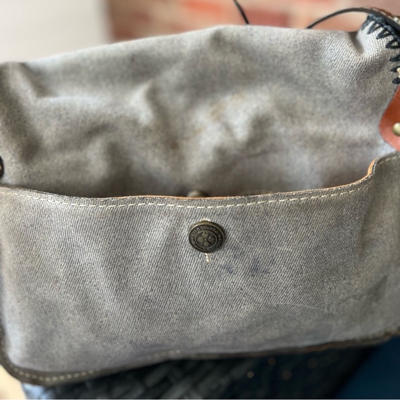 PATRICIA NASH Cross Stitch Positano Floral Saddle Bag - Picture 11 of 16